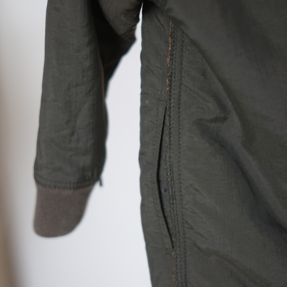 Zara Green Jacket with Fur Interior - Picture 7 of 12